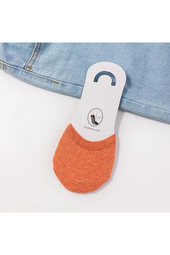 Ankle Socks,Compression Socks,Toe Socks,No Show Socks Womens,Socks,Toe Topper Liner Half Socks Toe Half Socks Foot Socks Orange One Size