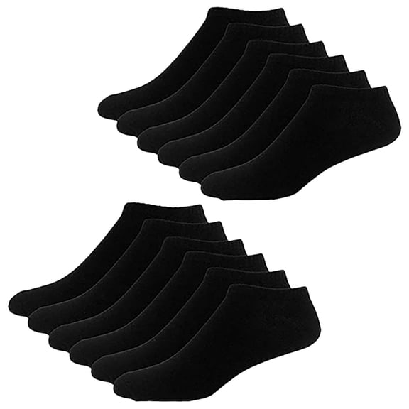 MSJUHEG Ankle Socks,Compression Socks,Toe Socks,No Show Socks Womens,Socks for Women,Socks Breathable Men's Women's Short Half 10pairs Sports Socks Black One Size