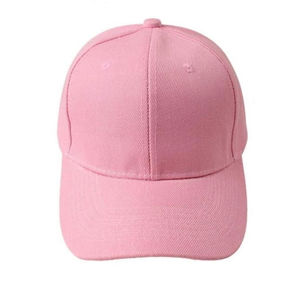 MSJUHEG Baseball Cap Cowboy Hat Trucker Hat Baseball Cap Blank Hat Solid Color Adjustable Hat Hats for Women Fascinators Hats for Women Canvas 1PC Hat Pink One Size