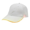 thumbnail image 1 of MSJUHEG Baseball Cap Cowboy Hat Trucker Hat Led Lighted Up Hat Glow Club Party Baseball Hip-Hop Adjustable Sports Cap Hats for Women Fascinators Hats for Women Cotton 1PC Hat Yellow One Size, 1 of 2