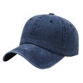 thumbnail image 1 of MSJUHEG Baseball Cap Trucker Hat Trucker Hats Women Unisex Vintage Ponytail Baseball High Messy Bun Hat Adjustable Trucker Cap Hat Golf Hat Fascinators Hats for Women Polyester 1PC Hat Navy One Size, 1 of 2