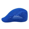 thumbnail image 1 of MSJUHEG Baseball Cap Trucker Hat Trucker Hats Women Men'S And Women's Linen Berets Autumn New Comfortable Breathable Mesh Cap Golf Hat Fascinators Hats for Women Linen 1PC Hat Blue One Size, 1 of 1