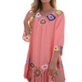 thumbnail image 1 of MSJUHEG Bathing Suit Cover Up for Women,Summer Cover Ups for Women,Pareo for Women,Mesh Bathing Suit Cover Up,Tropical Kimono for Women, Watermelon Red One Size, 1 of 5