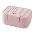 thumbnail image 1 of MSJUHEG Bathroom Accessories Soap Holder Sealed And Covered Soap Box Travel Lock Soap Box Toilet Soap Holder Bathroom Bathroom Decor Pink, 1 of 7
