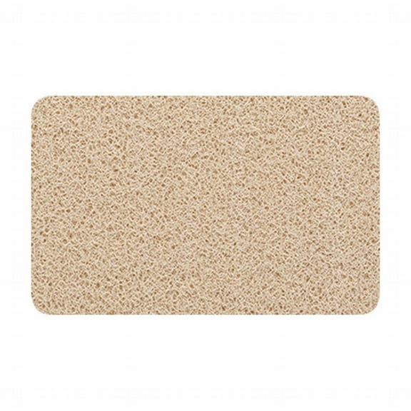 MSJUHEG Bathroom Rugs Bathroom Decor Shower Mat Bathtub Mat Non Slip 24X16 Inch Soft Tub Mat With Drain Loofah Bath Mat Bath Mat Beige