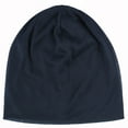 thumbnail image 1 of MSJUHEG Beanie Hats for Women Baseball Cap Men Soild India Stretch Drawstring Hat Wool Knitting Hair Loss Head Scarf Wrap Hats for Men Fascinators Hats for Women Acrylic 1PC Hat Navy One Size, 1 of 2
