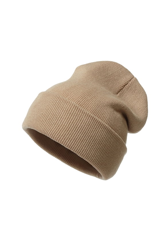 Beanie Hats for Women Hats for Men 2021 Outdoor Winter Neutral Keep Warm Hats Candy Color Knitted Woolen Hat Beach Hats for Women Fascinators Hats for Women Knitting 1PC Hat Khaki One Size