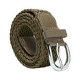 thumbnail image 1 of MSJUHEG Belt Buckle Mens Belts Leather Ladies Fashion Wax Rope Ladies Belt Retro Decorative Jeans Belt Dress Pin Buckle Belt Women Leash Khaki One Size, 1 of 3