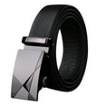 thumbnail image 1 of MSJUHEG Belt Buckle Mens Belts Leather Mens Belt, Ratchet Belt Leather, Slide Belt With Easier Adjustable Buckle Leash G One Size, 1 of 2