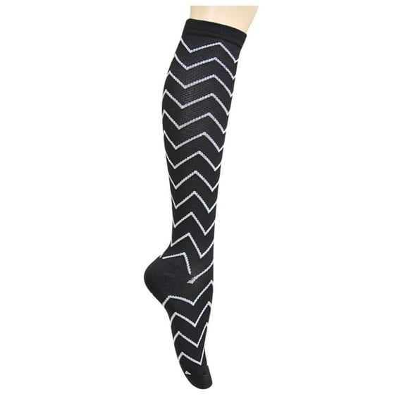 MSJUHEG Compression Socks,Medias De Compresión Para Mujer,Wide Calf Compression Socks Women,Soccer Socks,Ski Socks,Socks Fitness Sports Stockings Socks Navy L