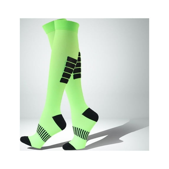 MSJUHEG Compression Socks,Medias De Compresión Para Mujer,Wide Calf Compression Socks Women,Soccer Socks,Ski Socks,Stockings Leg and Elastic People Sports Green M