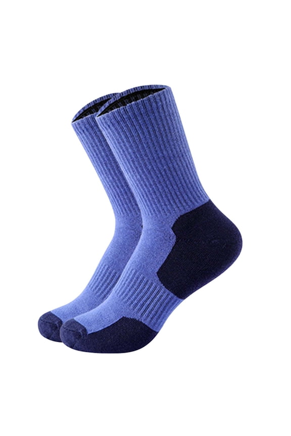 Compression Socks Men,Ankle Socks for Women,Yoga Socks,Running Socks,No Show Socks Womens,New Mid Tube Sweat Absorbing and Odor Sports Socks Blue One Size