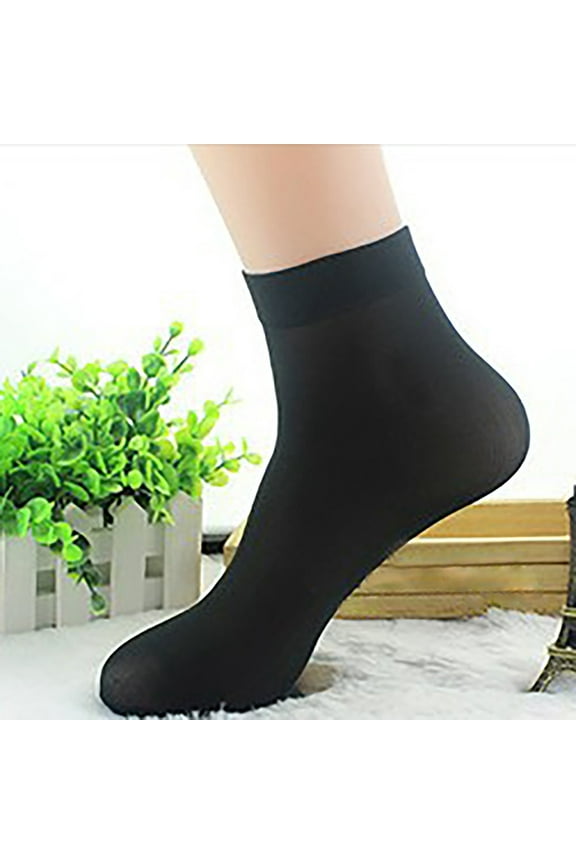 Crew Socks,Frilly Socks Women,Tube Socks Women,Retro Socks,Striped Socks Women,and Striped Silk Stockings Thin Breathable Black A