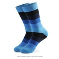 thumbnail image 1 of MSJUHEG Crew Socks for Women,Frilly Socks Women,Tube Socks Women,Retro Socks,Striped Socks Women,Men's Long Socks Striped High Waist Casual Trendy Socks Dark Blue One Size, 1 of 3