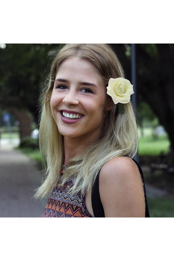 Crown of Thorns Headpiece,Flower Headpiece,Flower Headband,Fairy Crown,Flower Crown,Summer Wreath Headband Small Rose Headband Girl Adult Headwear White One Size
