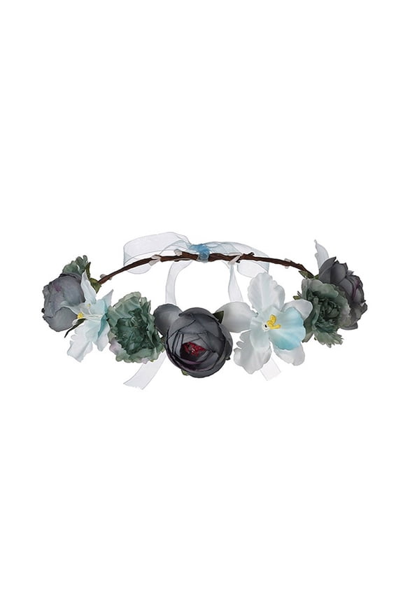 Crown of Thorns Headpiece,Flower Headpiece,Flower Headband,Fairy Crown,Flower Crown,Wreath Crown Headband Garland Hair Hairband CC One Size