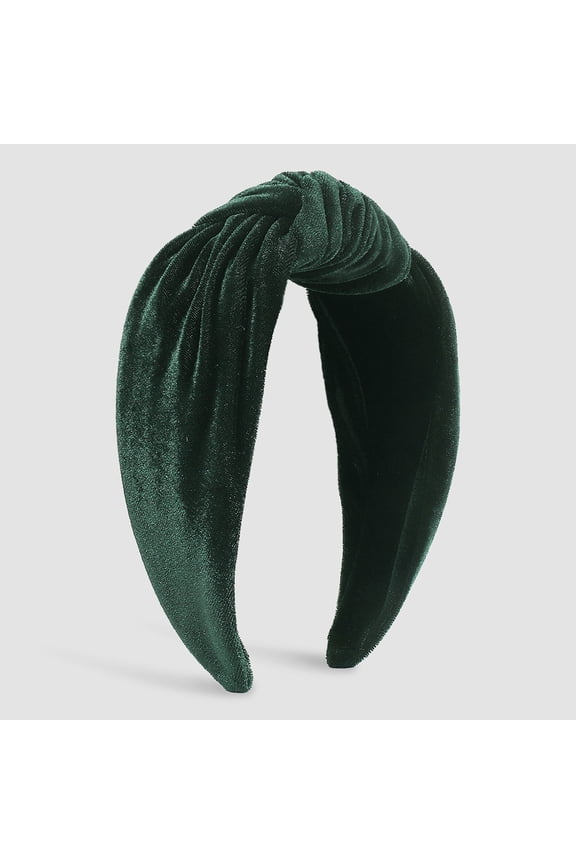 Crown of Thorns Headpiece,Knotted Headband,Sweat Band,Bandana,Headbands,Headbands for Headbands Vintage Velvet Headband Green 1 One Size
