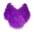 thumbnail image 1 of MSJUHEG Faux Fur Shawl,Shawls,Shawl Wraps,Pashmina Wraps,Formal Dresses,Faux Shawl Wedding Wrap and Shawl Winter Shawl and Bridesmaid Purple One Size, 1 of 7