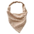 thumbnail image 1 of MSJUHEG Floral Hair Bandanas Lightweight Hair Scarf Soft Hair Scarf Triangle Hair Kerchief Square Handkerchief Elastic Bandana with Ties Boho Head Wrap Hair Scarves Summer Outdoor Z2 G One Size, 1 of 4