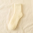 thumbnail image 1 of MSJUHEG Fuzzy Socks,Slipper Socks,Fluffy Socks,Bearpaw Socks,Cloud Socks,Socks Coral Socks Stripe Socks Colorful Athletic Socks Socksthermal Socks White One Size, 1 of 4