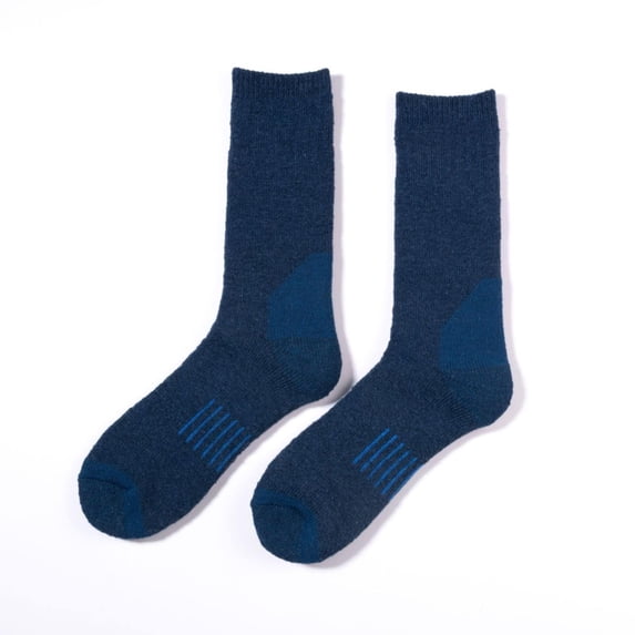 MSJUHEG Fuzzy Socks for Women,Slipper Socks for Women,Fluffy Socks,Bearpaw Socks,Cloud Socks,Men's Socks Wicking Sweat Breathable Sports Mid Tube Socks Blue One Size