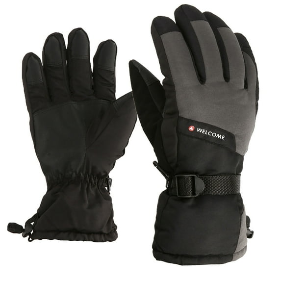 MSJUHEG Gloves Fingerless Gloves Work Gloves Winter Gloves Adult Glosves Warm Ski Gloves Winter And Glove Winter Gloves Men Brown One Size
