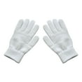 thumbnail image 1 of MSJUHEG Gloves Fingerless Gloves Work Gloves Winter Gloves Men'S And Women'S Winter Thick Warm And Cold Knitted Solid Color Cycling Gloves Winter Gloves Men White One Size, 1 of 2