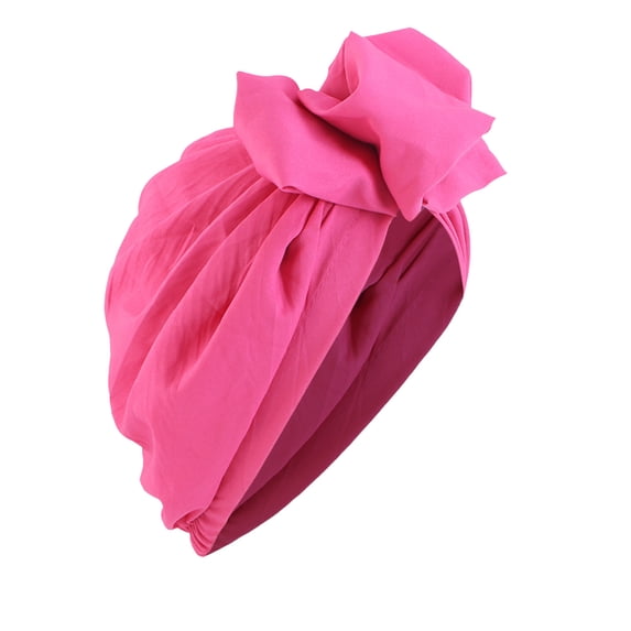 MSJUHEG Hair Ties Headbands For Women Women Cancer Head Scarf Hat Cap Hair Scarf Turban Head Wrap Turban Hats Headwear Hair Bands Hot Pink One Size