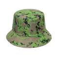 thumbnail image 1 of MSJUHEG Hats For Men Bucket Hat Universal Sun Protection Outdoor Camouflage Fisherman'S Hat Basin Cap Bucket Hat Baseball Cap Green One Size, 1 of 2