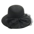 thumbnail image 1 of MSJUHEG Hats For Men Winter Hat Women'S Church Derby Dress Fascinator Bridal Cap British Tea Party Wedding Hat Baseball Cap Black One Size, 1 of 2