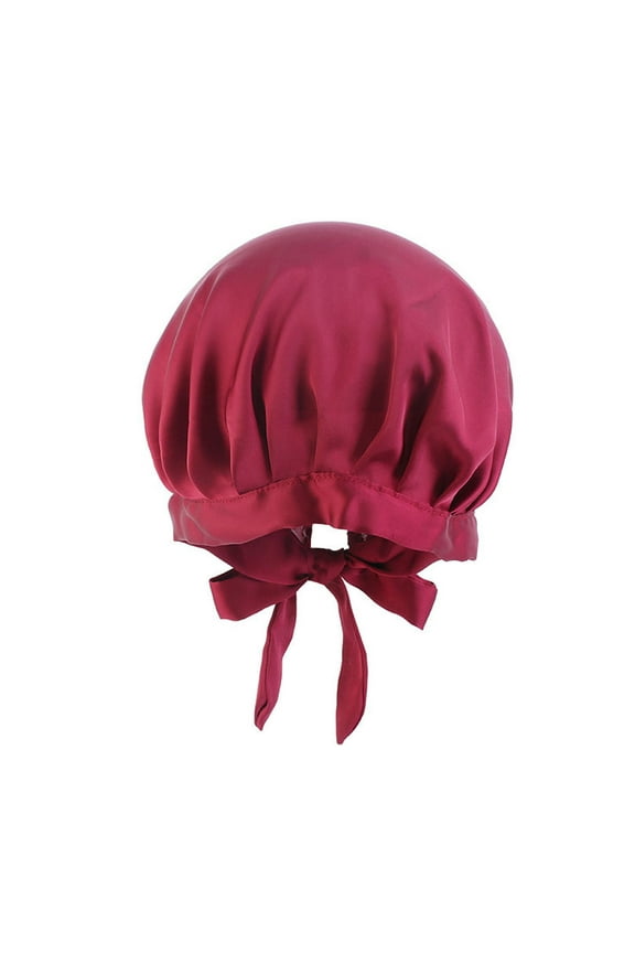 Head Coverings,Turbans,Head Scarf,Hair Scarves,Chemo Hats,Head Hat Cap Hair Turban Head Wrap Turban Hats Bath Shower Cap Bathing Hat Hair Shower Caps Wine One Size