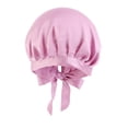 thumbnail image 1 of MSJUHEG Head Coverings,Turbans,Head Scarf,Hair Scarves,Chemo Hats,Head Hat Cap Hair Turban Head Wrap Turban Hats Bath Shower Cap Bathing Hat Hair Shower Caps Purple One Size, 1 of 2
