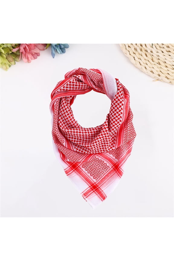 Head Scarves for Chemo,Turbans for Women,Hair Scarf,Chemo Headwear for Women,Head Wraps for Women,Men's Muslim Scarf Textile Craft Wrap Turban Red One Size