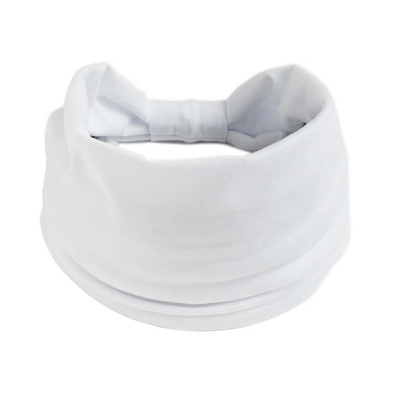 MSJUHEG Headbands,Tie Headband,Wire Headband,Boho Bandeau,Thick Headbands,Elastic Hair Elastic Headband Running Wicking Yoga Non-slip Headband I One Size