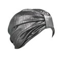 thumbnail image 1 of MSJUHEG Headbands,Tie Headband,Wire Headband,Boho Bandeau,Thick Headbands,Head Hat Cap Ethnic Floral Hair Cover Wrap Turban Headwear Turban Cap Silver 1 One Size, 1 of 2