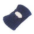 thumbnail image 1 of MSJUHEG Headbands for Women,Tie Headband,Wire Headband,Boho Bandeau,Thick Headbands for Women,Women Bohemia Knitting Headband Handmade Keep Warm Hairband Navy One Size, 1 of 2