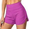 thumbnail image 1 of MSJUHEG High Waisted Swimsuit Shorts,Beach Boardshorts,Bathing Suit Bottoms,Swimming Trunks for Men,Boyshort Swimsuits for Women,Bathing Trunks with Liner,Bikini Board Shorts Hot Pink S, 1 of 6