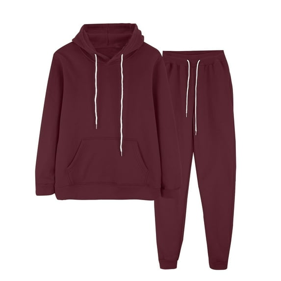 MSJUHEG Jumpsuits for Women,Jogging Suits for Women Plus Size,Lounge Sets for Women,Sweatpants Sweatshirt Set For 2 Piece Tracksuit,Matching Sets Women Clothing,Track Suits for Women Set Wine 3XL