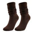 thumbnail image 1 of MSJUHEG Mens Socks Womens Socks Medium High Tube Bubble Socks Fashionable And Versatile Socks Men And Women Socks Of The Same Style Thigh High Socks Brown One Size, 1 of 3