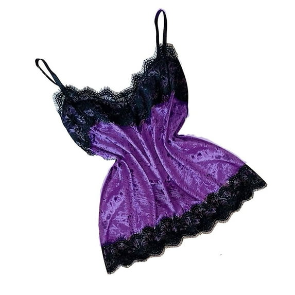 MSJUHEG Pajama Sets For Women 2 Piece Womens Pajamas New Women Camisole Bow Shorts V-Neck Tops Velvet Pajamas Sleepwear Solid Color Leisure Silk Pajamas For Women Purple Xl