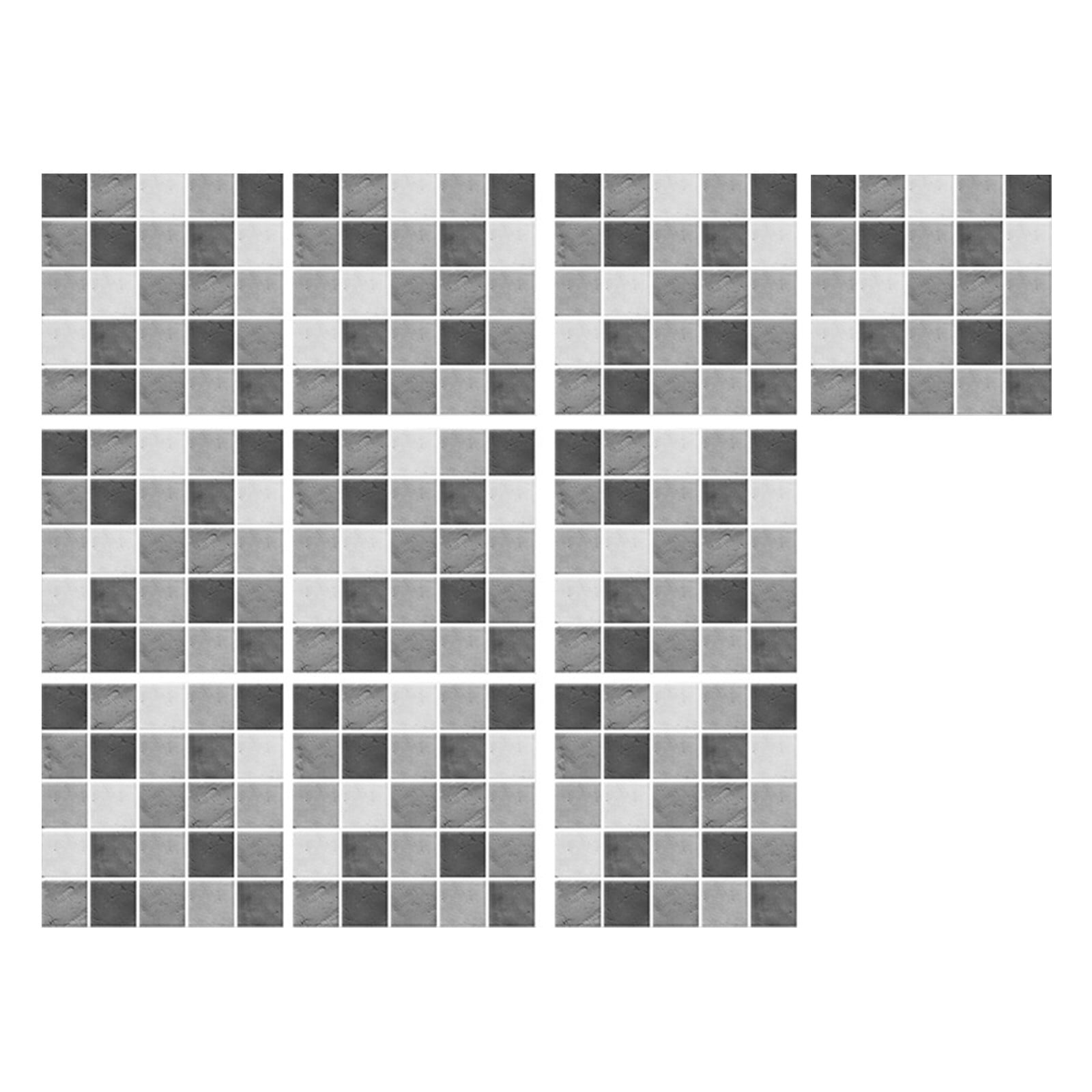 MSJUHEG Peel And Stick Floor Tile Wall Art 10Pc Peel And Stick Ceramic