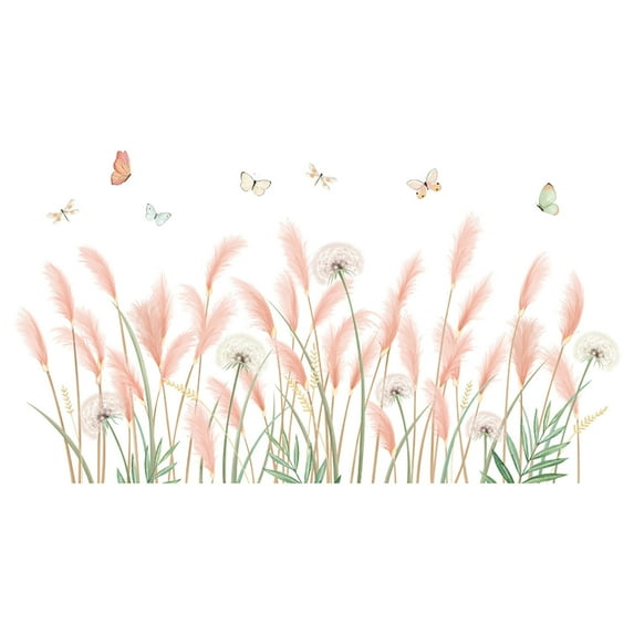 MSJUHEG Peel And Stick Wallpaper Wall Art Small Painting Room Corner Sticker Fresh Living Bedroom Door Wall Self Adhesive Removable Wallpaper Wall Stickers Wall Decor Multi-Color