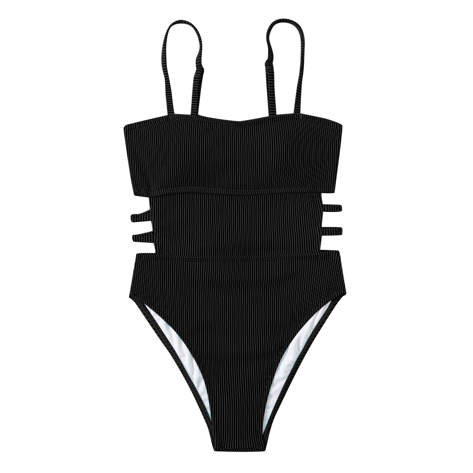 MSJUHEG Plus Size One Piece Swimsuit,1 Piece Swimsuit,Strapless Bathing ...