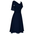 thumbnail image 1 of MSJUHEG Prom Dresses 2024 Cocktail Dresses for Women Blue Dress Women Wedding Guest Dresses for Women Summer Dresses Lace Dark Blue 3xl, 1 of 9
