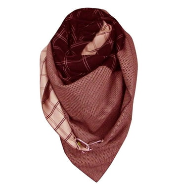 MSJUHEG Scarf Shawls And Wraps Women Casual Printing Scarf Fashion Retro Multi-Purpose Shawl Button Scarf Silk Scarf E One Size