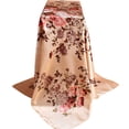 thumbnail image 1 of MSJUHEG Scarf Shawls And Wraps Women Ladies Fashion Printed Soft Silk Shawl Wraps Scarf Scarves Silk Scarf Gold One Size, 1 of 4