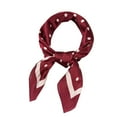 thumbnail image 1 of MSJUHEG Scarf Shawls And Wraps Women Polka Dot Square Scarf Ribbon Scarves Kerchief Neck Scarf 70X70Cm Silk Scarf 70X70Cm, 1 of 4