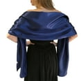 thumbnail image 1 of MSJUHEG Scarf Shawls And Wraps Women Shawls And Wraps For Evening Dresses Bridal Party Special Occasion By Lansitina Silk Scarf G One Size, 1 of 1