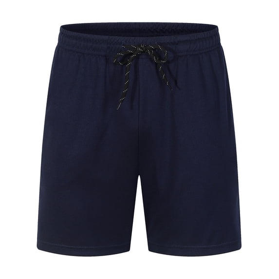 MSJUHEG Shorts Men Hiking Pants Men Mens Shorts Work Pants for Men Mens Shorts Casual Mesh Polyester Navy M