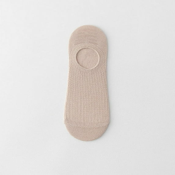 MSJUHEG No Show Socks Womens,Lace Socks,Womens Socks,Footies Socks for Women,Flat Socks,1 Pairs Male Summer Mesh Socks Solid Breathable Sock Slippers Khaki One Size